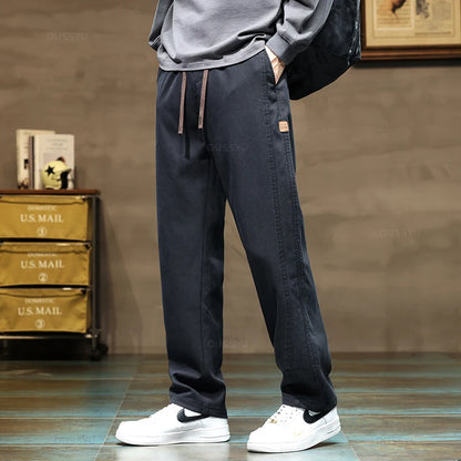 Lyocell Straight Cargo Pants