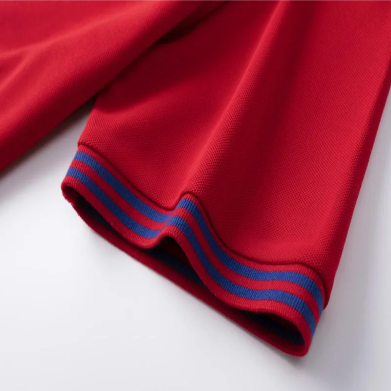 Breathable Cotton Polo Tee