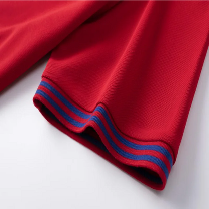 Breathable Cotton Polo Tee