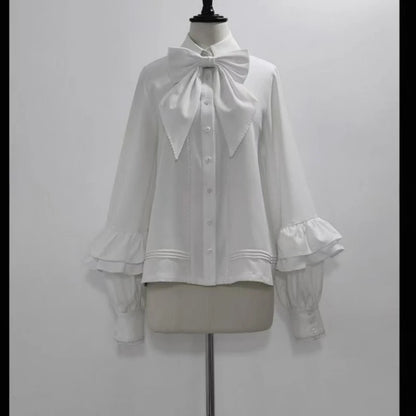 Japanese Gothic Y2K Bow Set