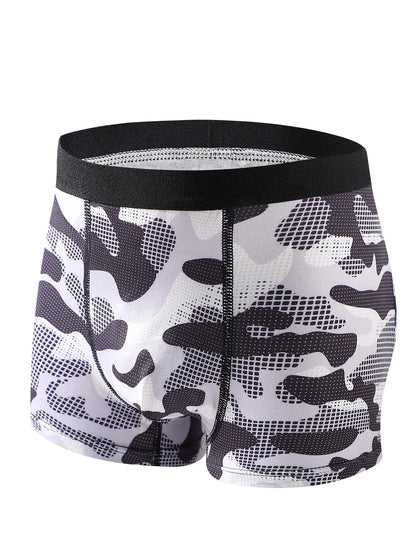 Breathable Boys Camo Boxer Briefs Chicchar Fashion
