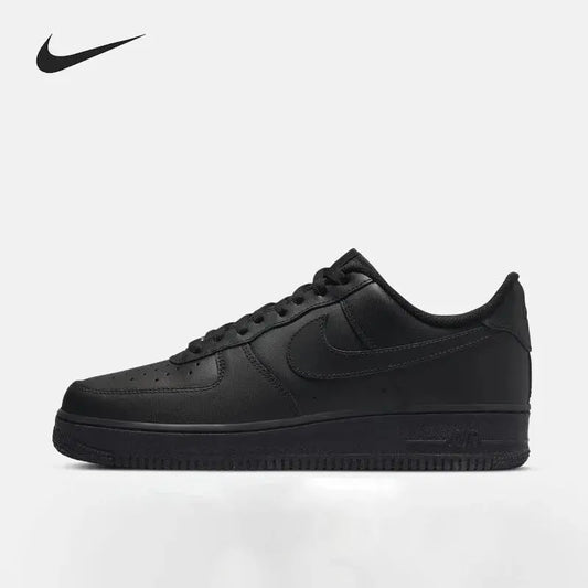 Nike Air Force 1 Men's Breathable Lightweight Winter Flat Sneakers CW2288-001 Black Warrior Retro Wear-resistant Low-top Shoes - Chicchar Fashion