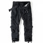 Camo Cargo Straight Leg Pants