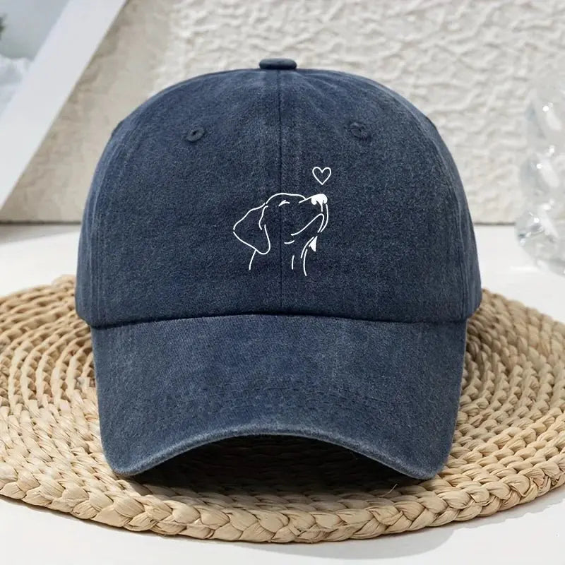 Chic Dog Lover's Baseball Cap - Chicchar Fashion