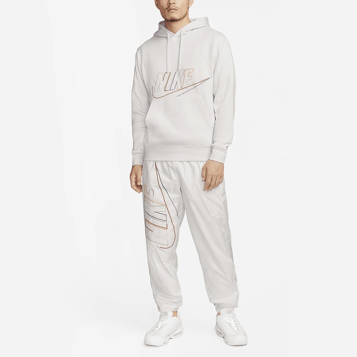 Nike Men's Spring Patch Fleece Hoodie DX0542-030