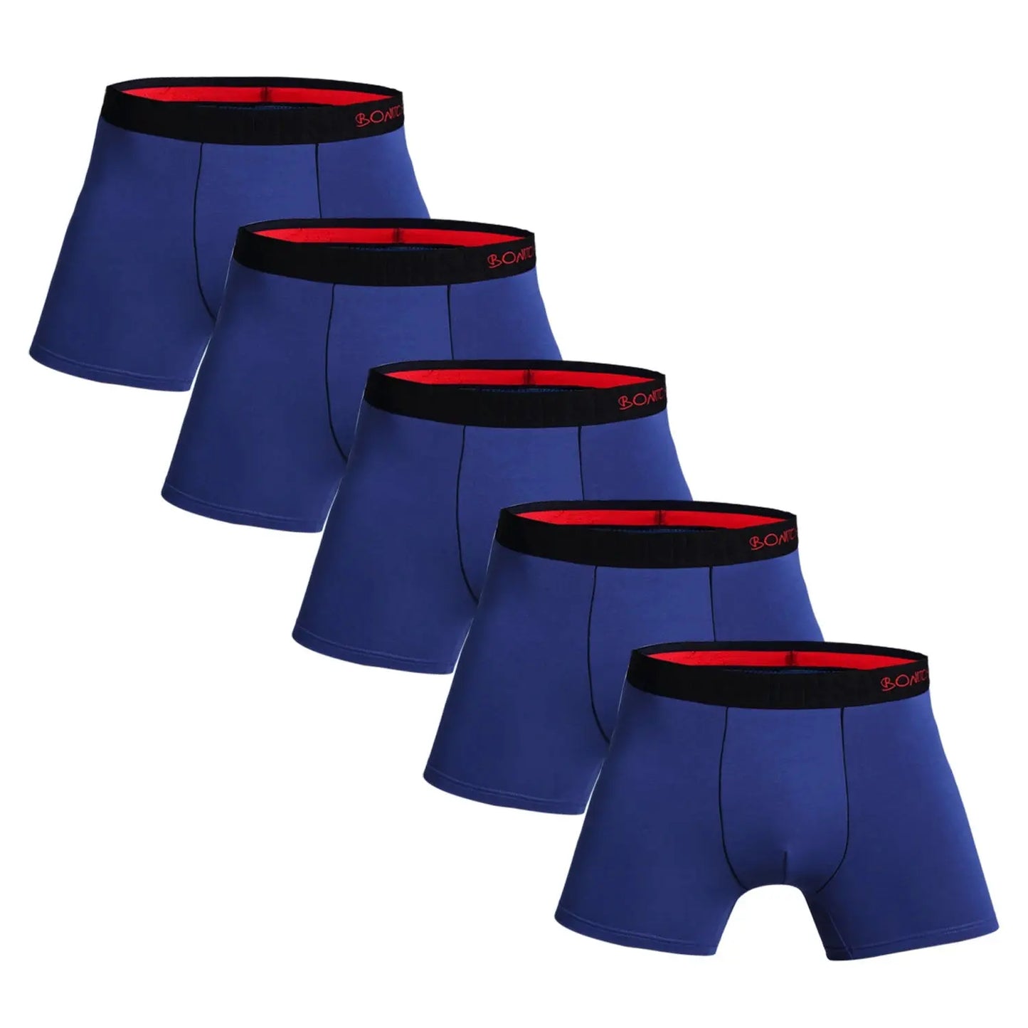 5-Pack Cotton Spandex Boxers Chicchar Fashion