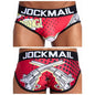 Men Plaid Polyester Briefs Chicchar Fashion
