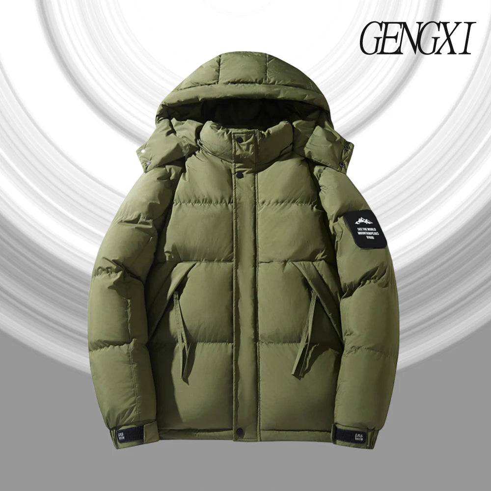 Detachable Hood Cotton Jacket