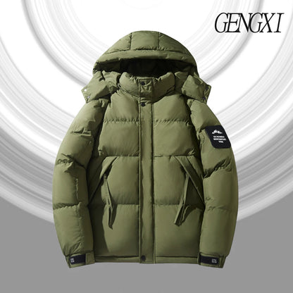 Detachable Hood Cotton Jacket