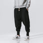 Cotton Linen Harem Joggers