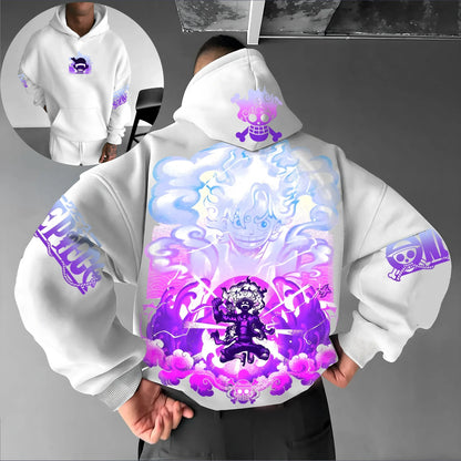 Luffy Gear 5 Cotton Hoodie