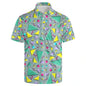 Men's 3D Print Hawaiian Polo Chicchar Fashion