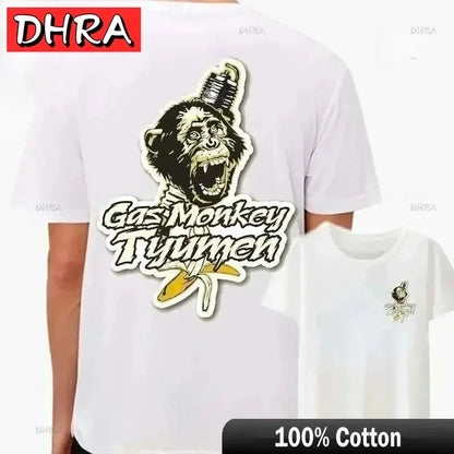 Gas Monkey Cotton Graphic Tee Chicchar Fashion