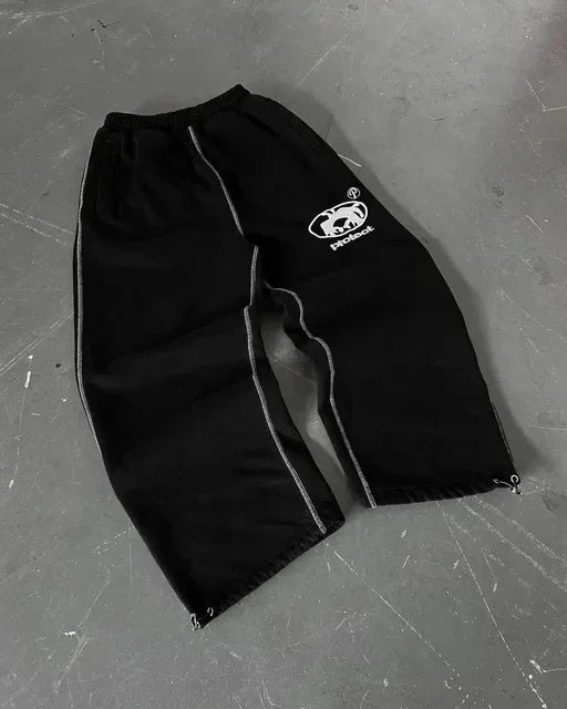 Y2K Baggy Cotton Joggers