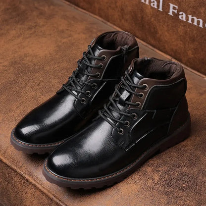 Men's PU Ankle Boots EVA Sole Chicchar Fashion