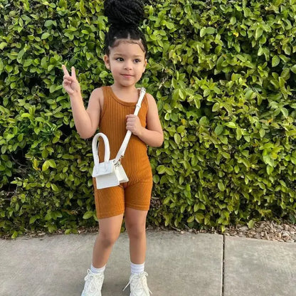 Cute Toddler Girl Jumpsuit - Chicchar Fashion