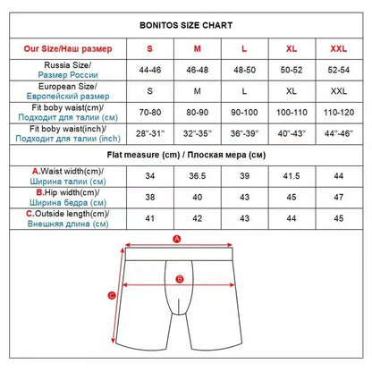 4pc Cotton Long Boxer Briefs Chicchar Fashion