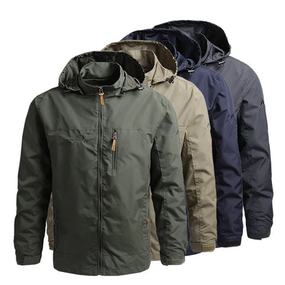 Men's Polyester Tactical Coat