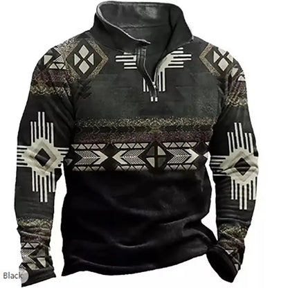 Men's 3D Polyester Long Sleeve