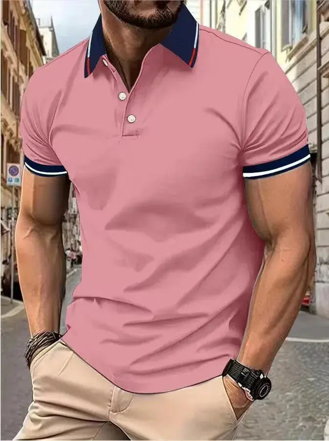 Men's Polyester Polo Shirt Chicchar Fashion
