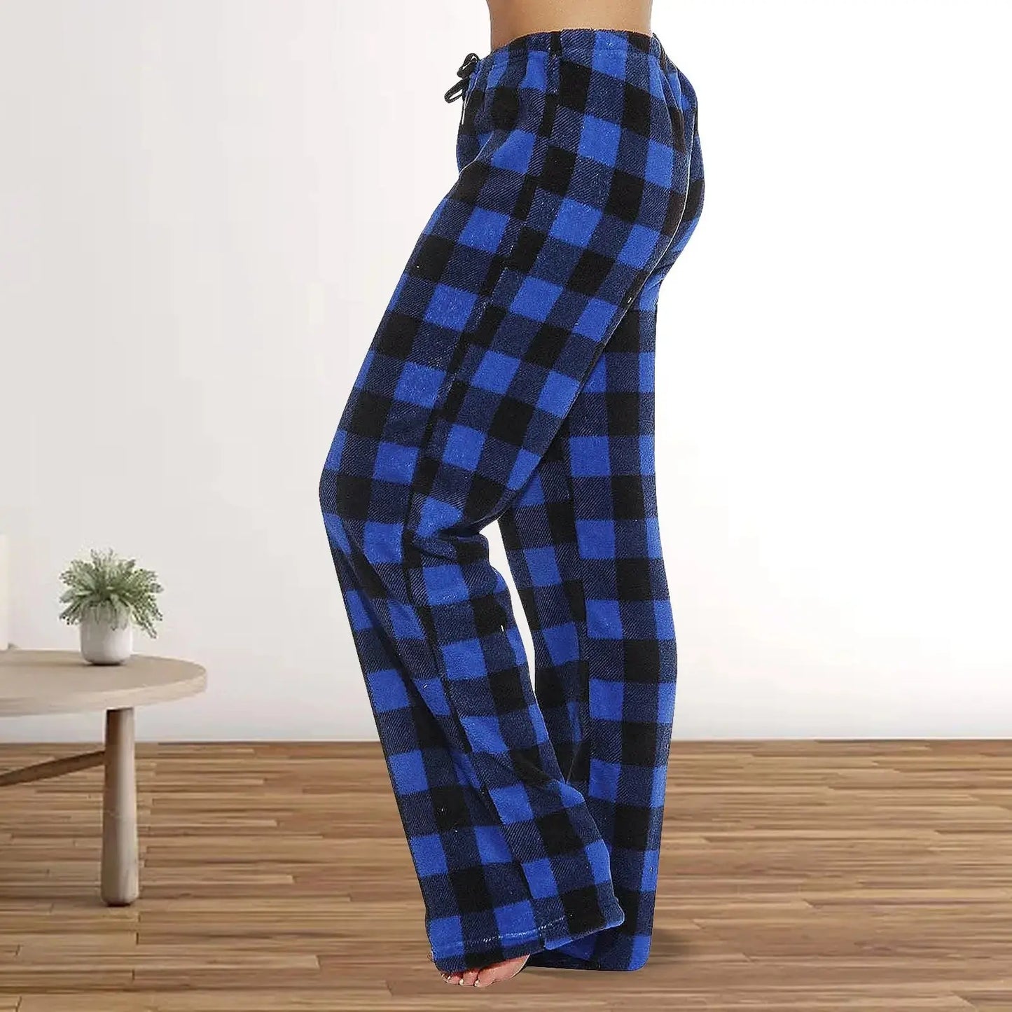 Cozy Plaid Pajama Pants - Chicchar Fashion