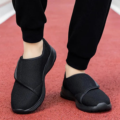 Unisex New Casual Orthopedics Wide Feet Swollen Shoes Thumb Eversion Adjusting Soft Comfortable Diabetic Shoes Walking Shoes - Chicchar Fashion