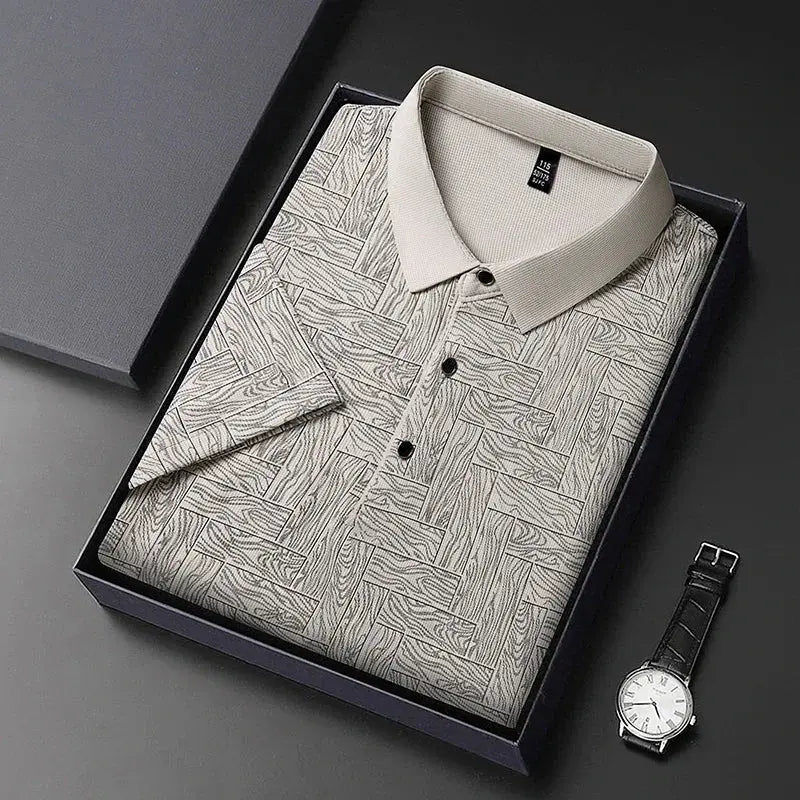 Polyester Short Sleeve Polo Chicchar Fashion