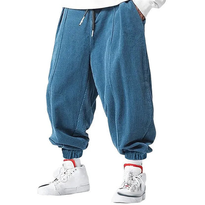 Corduroy Drawstring Pants