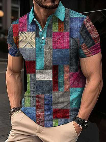 Polyester Slim Fit Polo Shirt