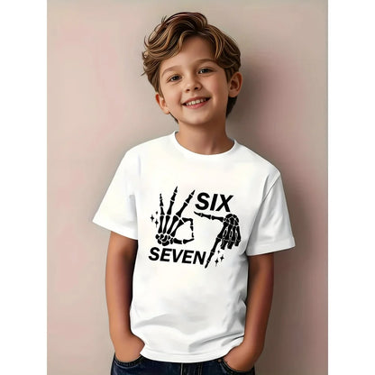 Kids Polyester Math Tee