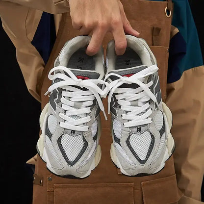 Lined WarmFashion chunky - sole casual shoes, trendy design, street eye - catching - Chicchar Fashion