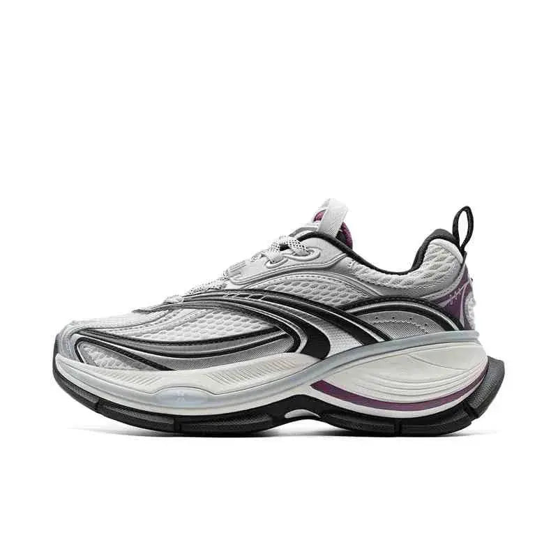 Xtep Basque 2 Casual Shoes for Women Height-increasing Mesh Cushioning Retro Millennium Daddy Female Shoes 875218320013 - Chicchar Fashion