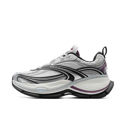 Xtep Basque 2 Casual Shoes for Women Height-increasing Mesh Cushioning Retro Millennium Daddy Female Shoes 875218320013 - Chicchar Fashion