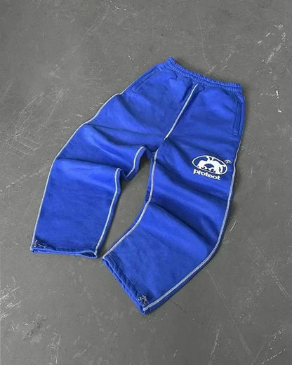 Y2K Baggy Cotton Joggers
