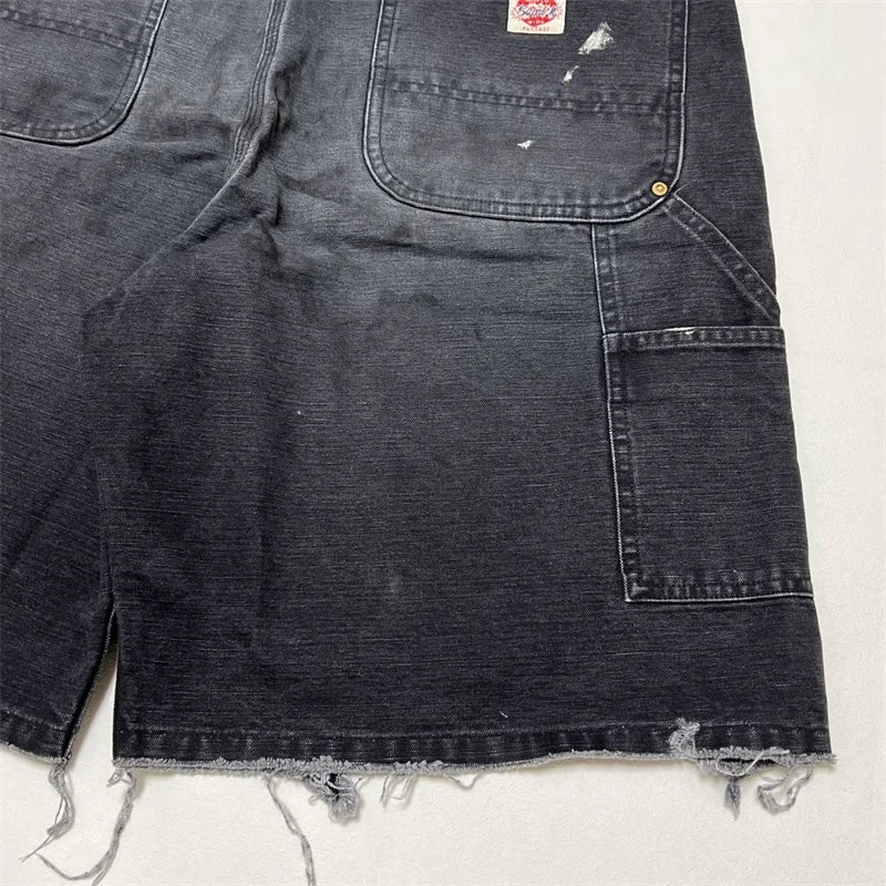 RetroSaint Unisex Denim Shorts