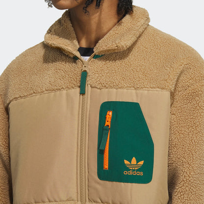 Adidas Faux Shearling Jacket