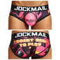 Men Plaid Polyester Briefs Chicchar Fashion