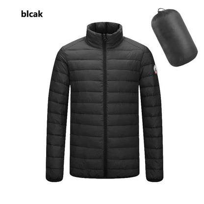 Warm Lightweight Hooded Jacket
