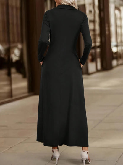 Women's Polyester Maxi Dress