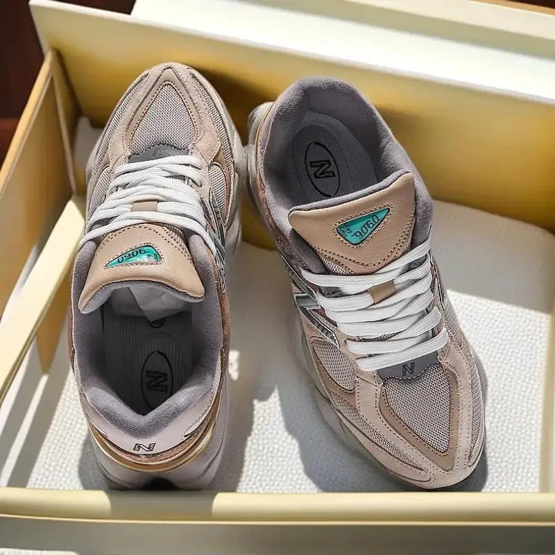 Autumn & Winter New 9060 Retro Sneakers - Unisex Versatile, Small Elephant Hoof, Dad Shoes, Non-Slip Running versatile - Chicchar Fashion