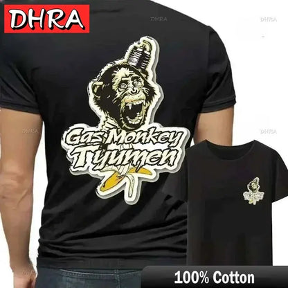 Gas Monkey Cotton Graphic Tee Chicchar Fashion