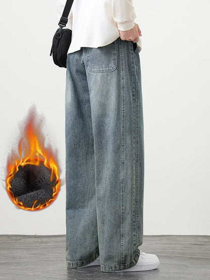 Men's Thermal Fleece Denim