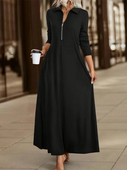 Women's Polyester Maxi Dress