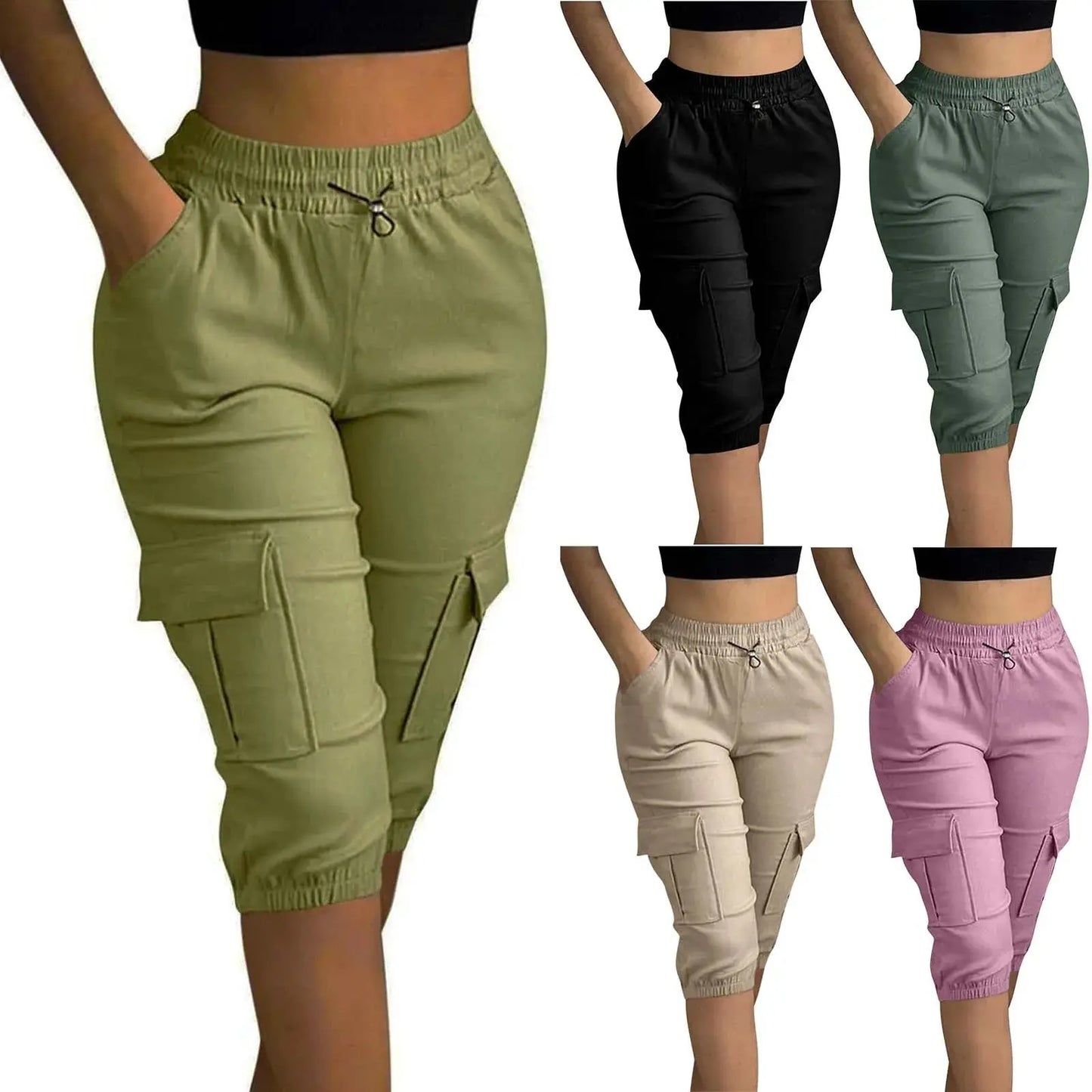 Cozy Women's Slim Fit Capris - Chicchar Fashion