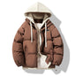 Men's Hooded Thick Cotton Coat