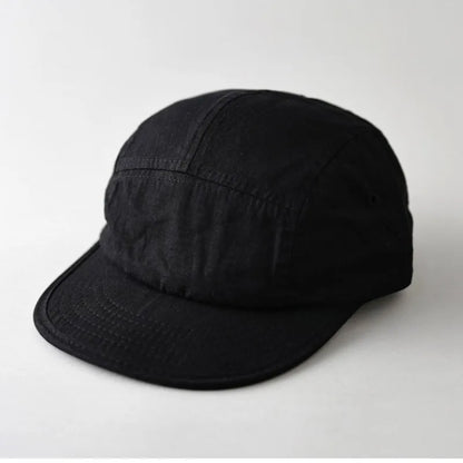 Five-Panel Polyester Flat Cap
