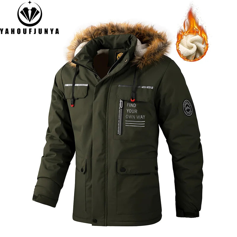 Men's Fleece Windproof Jacket
