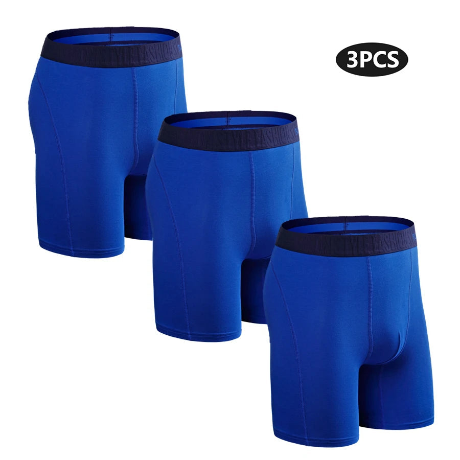 3-Pack Cotton Long Boxers Chicchar Fashion