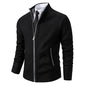 Stand Collar Fleece Cardigan Chicchar Fashion