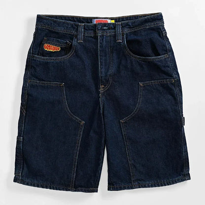 Embroidered Lyocell Shorts